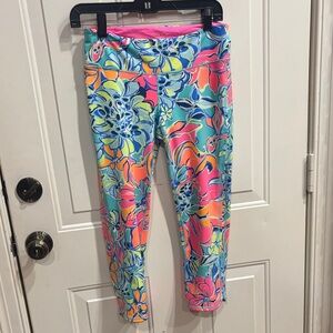 Lilly Pulitzer Luxletic Pink and Blue Leggings